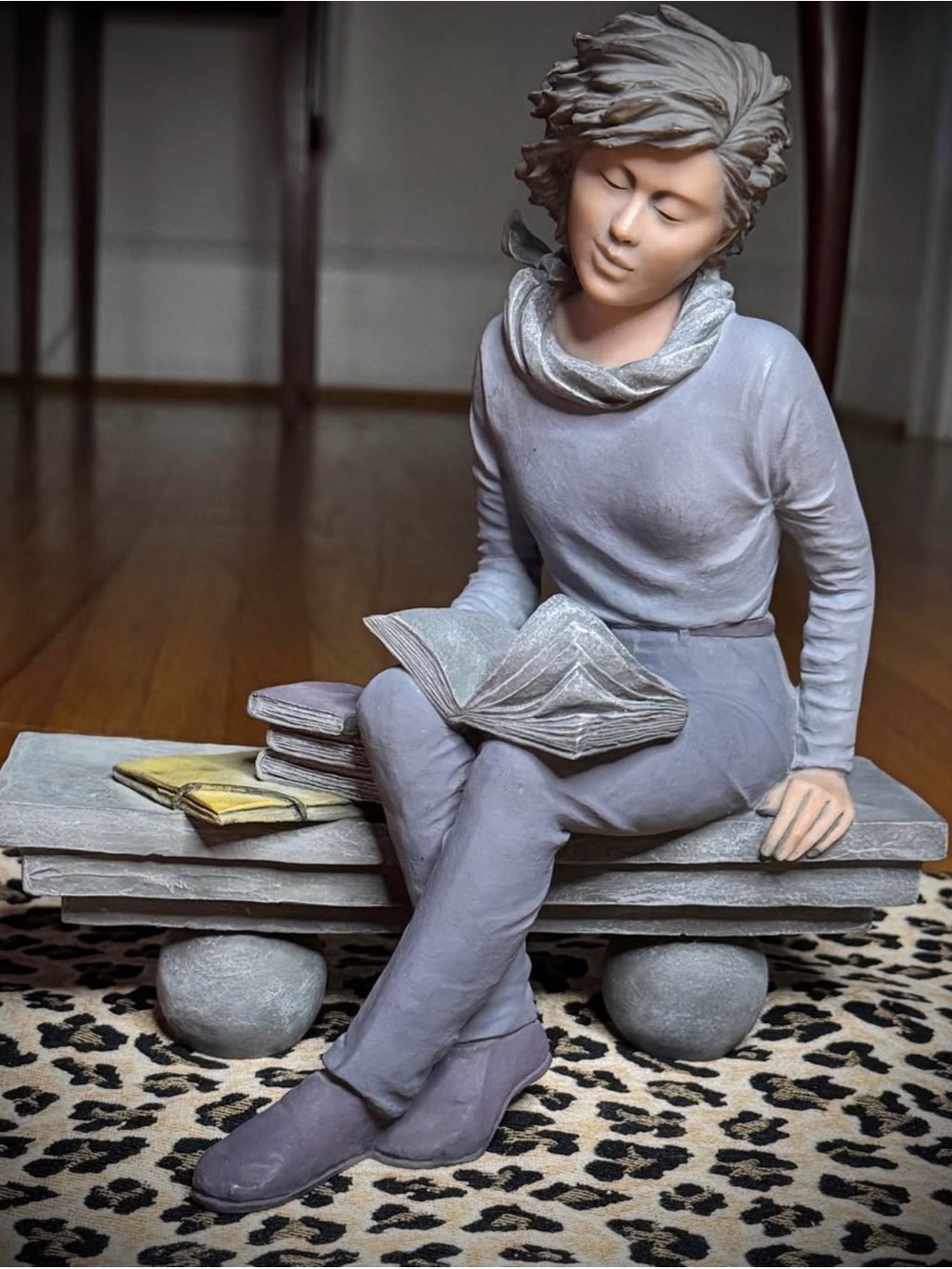 Elisa “Air” Ceramic Resin Figurine by Spanish Artist Elisa Montserrat Ribes